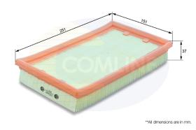 COMLINE CSZ12610 - FILTRO AIRE SUZUKI, SUBARU