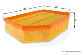 COMLINE EAF617 - FILTRO AIRE BMW