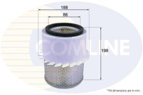 COMLINE EAF792 - FILTRO AIRE MITSUBISHI