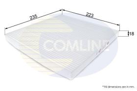 COMLINE EKF213 - FILTRO HABITÁCULO RENAULT