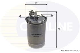 COMLINE EFF018 - FILTRO COMBUSTIBLE FORD, SEAT, SKODA, VW