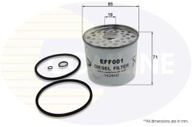 COMLINE EFF001 - FILTRO COMBUSTIBLE FORD, OPEL, VAUXHALL, PEUGEOT, AUDI, CITR