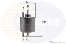 COMLINE EFF068 - FILTRO COMBUSTIBLE MERCEDES-BENZ