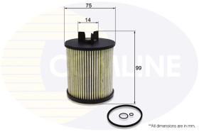 COMLINE EFF208 - FILTRO COMBUSTIBLE AUDI