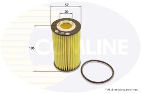 COMLINE EOF201 - FILTRO ACEITE OPEL, VAUXHALL, FIAT, SUZUKI, CHEVROLET, ALFA