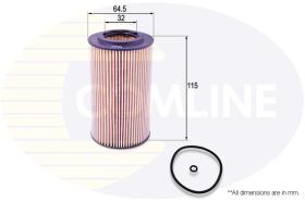 COMLINE EOF031 - FILTRO ACEITE OPEL, VAUXHALL, SAAB