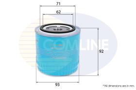 COMLINE CNS11701 - FILTRO ACEITE FORD, FIAT, NISSAN, SEAT, SKODA, VOLVO, MG, CH