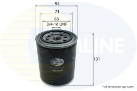 COMLINE CNS11223 - FILTRO ACEITE FORD, ROVER, FIAT, NISSAN, TOYOTA, LAND ROVER,