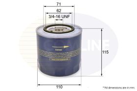 COMLINE EOF052 - FILTRO ACEITE AUDI, RENAULT, FIAT, SEAT, VOLVO, VW, LANCIA,