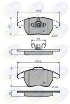 COMLINE CBP01224 - PASTILLAS AUDI, VOLKSWAGEN, SEAT