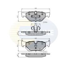 COMLINE CBP01708 - PASTILLAS BMW