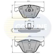 COMLINE CBP02100 - PASTILLAS BMW