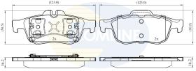 COMLINE CBP02425 - PASTILLAS RENAULT