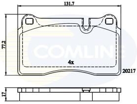  CBP06030 - PASTILLAS ROVER, LAND ROVER, RANGE ROVER