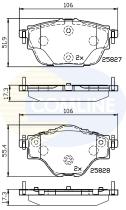 COMLINE CBP32235 - PASTILLAS OPEL, VAUXHALL, PEUGEOT, CITROEN