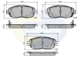 COMLINE CBP3789 - PASTILLAS TOYOTA, LEXUS