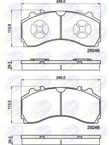 COMLINE CBP9080MK - PASTILLAS MERCEDES-BENZ