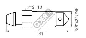 goer RS0107 - RACOR SANGRADOR METRICA 3/8X24