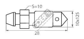 goer RS0101 - RACOR SANGRADOR METRICA 10X125