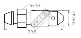 goer RS0103 - RACOR SANGRADOR METRICA 10X125
