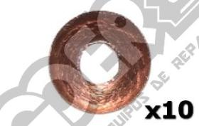 goer LF7244X - SET Ø10 LENTEJAS DE FRENO OVALILLO ASIENTO Ø8