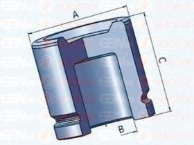 SEINSA D025390 - PISTON