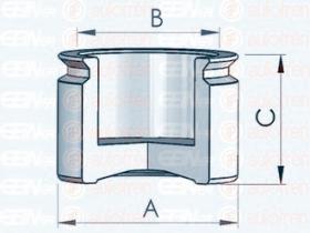 SEINSA D025444 - PISTON