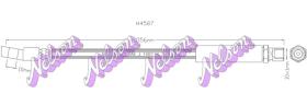 NELSON H4587 - LATIGUILLO FRENO BROVEX-NELSON
