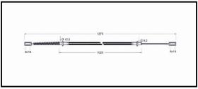 RECAMBIO FRENO INDUSTRIAL CA00613 - CABLE DE FRENO PGS