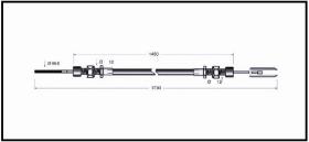 RECAMBIO FRENO INDUSTRIAL CA00628 - CABLE DE FRENO TOYOTA