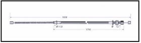 RECAMBIO FRENO INDUSTRIAL CA00638 - CABLE DE FRENO HYSTER