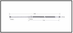 RECAMBIO FRENO INDUSTRIAL CA00644 - CABLE DE FRENO HYSTER