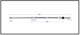 RECAMBIO FRENO INDUSTRIAL CA00646 - CABLE DE FRENO YALE-JUNGHEINRICH