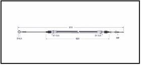 RECAMBIO FRENO INDUSTRIAL CA00648 - CABLE DE FRENO CATERPILLAR