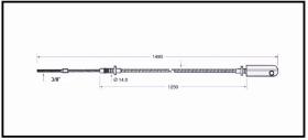 RECAMBIO FRENO INDUSTRIAL CA00651 - CABLE DE FRENO CATERPILLAR