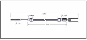 RECAMBIO FRENO INDUSTRIAL CA00673 - CABLE DE FRENO FENWICK