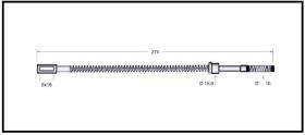 RECAMBIO FRENO INDUSTRIAL CA00675 - CABLE DE FRENO CATERPILLAR