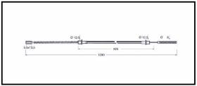 RECAMBIO FRENO INDUSTRIAL CA00679 - CABLE DE FRENO CARER