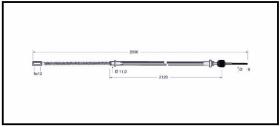 RECAMBIO FRENO INDUSTRIAL CA00682 - CABLE DE FRENO YALE-JUNGHEINRICH