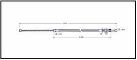 RECAMBIO FRENO INDUSTRIAL CA00686 - CABLE DE FRENO MITSUBISHI