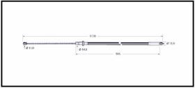 RECAMBIO FRENO INDUSTRIAL CA00694 - CABLE DE FRENO HYSTER