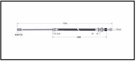 RECAMBIO FRENO INDUSTRIAL CA00708 - CABLE DE FRENO LUGLI