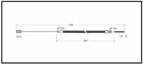 RECAMBIO FRENO INDUSTRIAL CA00713 - CABLE DE FRENO LINDE