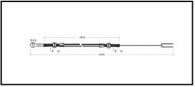 RECAMBIO FRENO INDUSTRIAL CA00724 - CABLE DE FRENO LUGLI