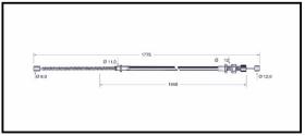 RECAMBIO FRENO INDUSTRIAL CA00794 - CABLE DE FRENO TOYOTA