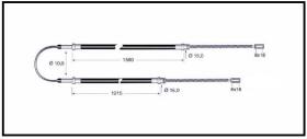 RECAMBIO FRENO INDUSTRIAL CA00827 - CABLE DE FRENO OM