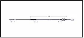 RECAMBIO FRENO INDUSTRIAL CA00832 - CABLE DE FRENO OM