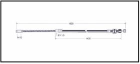 RECAMBIO FRENO INDUSTRIAL CA00874 - CABLE DE FRENO CATERPILLAR