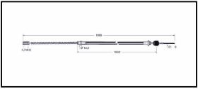 RECAMBIO FRENO INDUSTRIAL CA00876 - CABLE DE FRENO YALE-JUNGHEINRICH