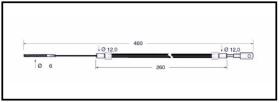 RECAMBIO FRENO INDUSTRIAL CA00877 - CABLE DE FRENO STILL